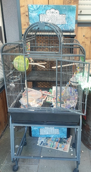Vogelkäfig groß (Wellensittich   Nymphensittich) 