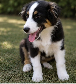 schöner Miniaussieshepherd Rüde