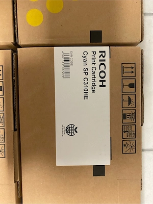 5x Original Ricoh SP C310HE Toner   Schwarz, Cyan, Magenta, Yellow Bild 4