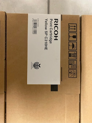 5x Original Ricoh SP C310HE Toner   Schwarz, Cyan, Magenta, Yellow Bild 2