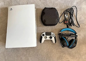 PlayStation 5 Konsole mit Controller & Gaming-Headset