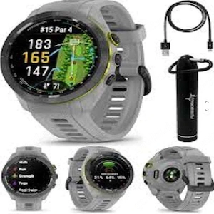 Bestseller: Garmin Approach S70 Ceramic 42 mm Golf-Smartwatch mit AMOLED-Display