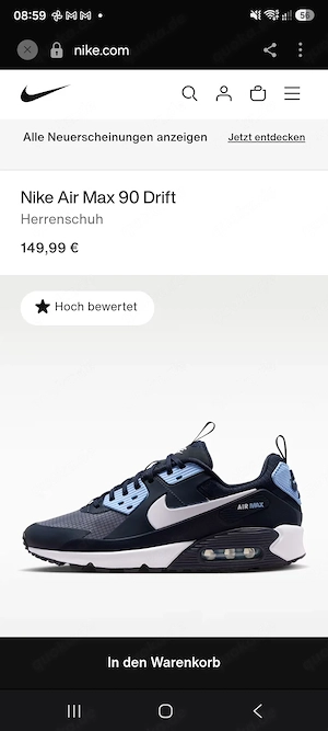 Nike air maxx 90drift 