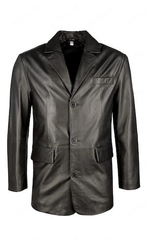 lederjacke 100% leder herren jacke grösse zwei XL 