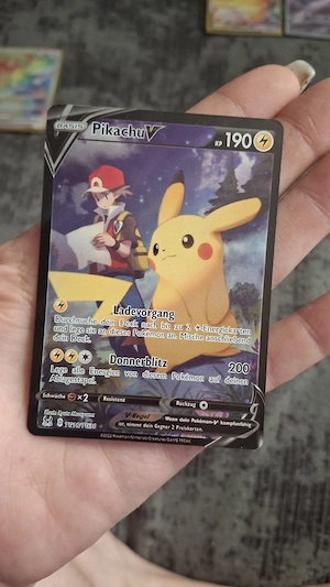 4 seltene Pokémon-Karten   Giratina, Arceus & Pikachu