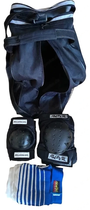 Rollerbladetasche mi 3 Protektoren