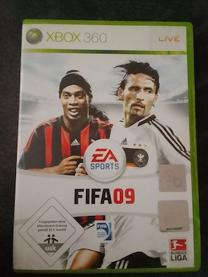 Fifa 09 Xbox 360 Spiel 