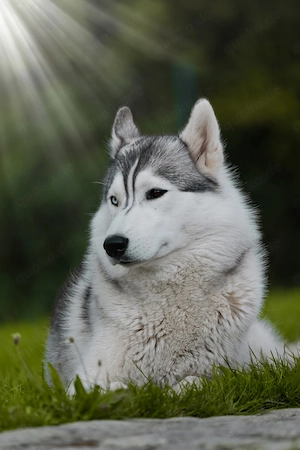 Siberian Husky Rüde 2 Jahre sucht neues zu Hause!