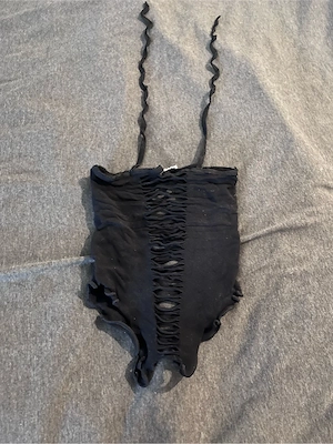 Getragener sexy Body