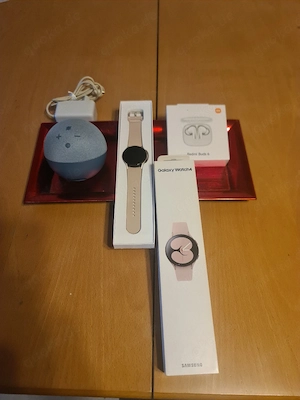 alexa echo 5 Generation samsung watch 4 und remdi buds