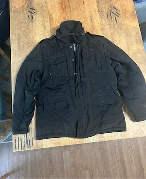 Alpha Industries Feldjacke Parka Schwarz XL