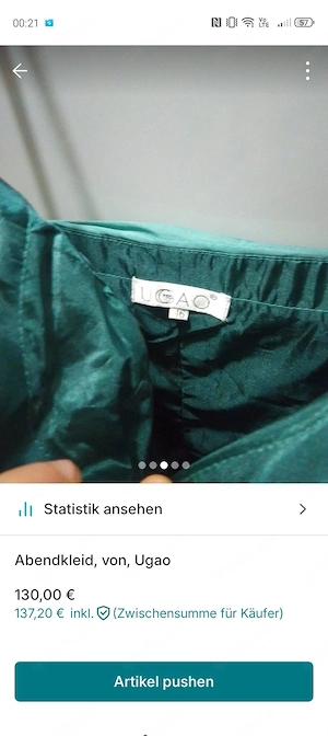 abend kleid, von uga