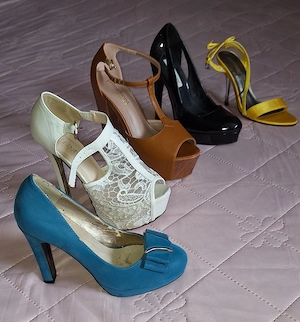 Damen High Heel, Gr 36