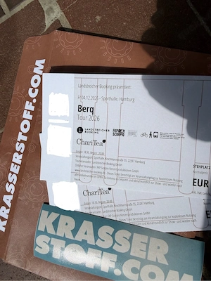 Berq Konzertkarten Hamburg 2026