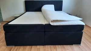 Boxspringbett schwarz