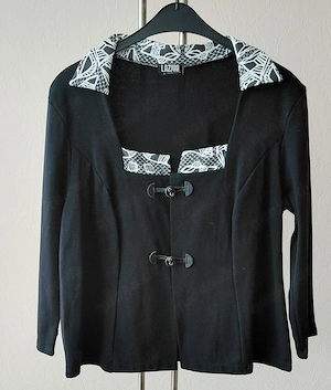 Damen-Jacke schwarz, Größe 42 von Laziva by Valentino