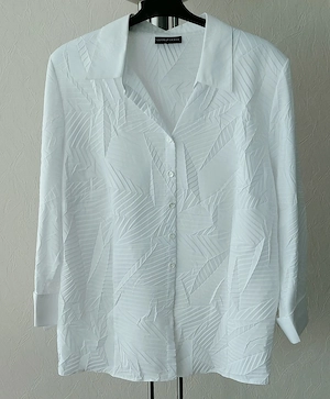 Damen-Bluse, Größe 46, weiß