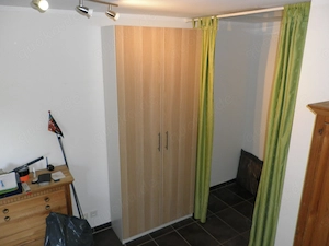 Schuhschrank, 2 türig, 8 Böden,  B 100 cm T 40 cm H 238 cm