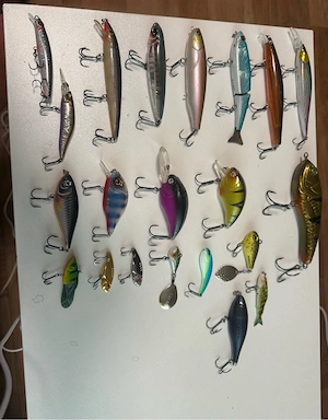 Köder und Gummifische