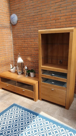 Wohnzimmer- Set Kernbuche Massiv vom  Marktführer Kerkhoff 