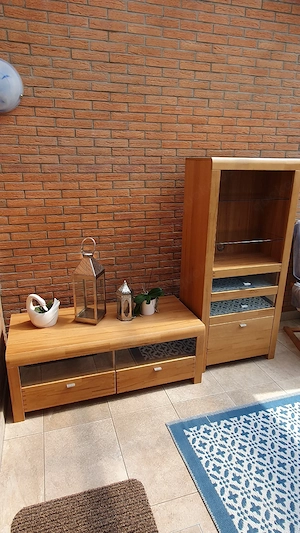 Wohnzimmer- Set Kernbuche Massiv vom  Marktführer Kerkhoff  Bild 2