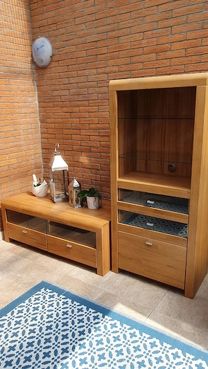Wohnzimmer- Set Kernbuche Massiv vom  Marktführer Kerkhoff  Bild 5