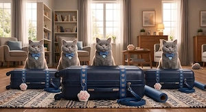 BKH-Kitten mit Köfferchen sucht sein für immer -Zuhause