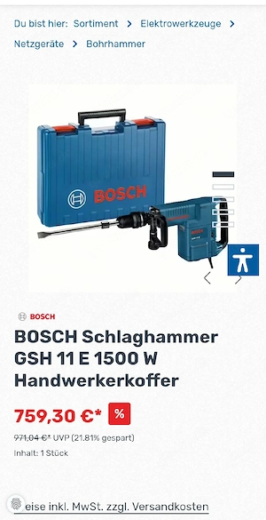 Bosch Schlaghammer