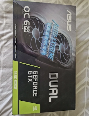 Grafikkarte asus dual oc geforce gtx 1660 super 6 go
