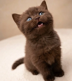 wunderschöne bkh Cinnamon kitten