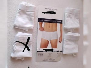 Herren Retro Boxer Short mit Eingriff in Feinripp Baumwolle als 3er Pack 