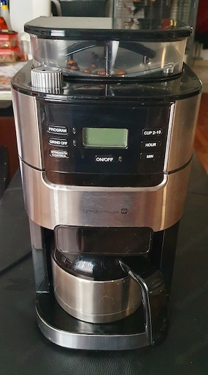 Tarrington House Kaffeemaschine integriertem Mahlwerk gebraucht