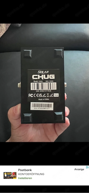 Solar Chug Pedal für Gitarren