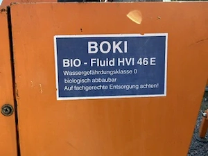 Mobilbagger Boki 45 50  mit Greifer Bild 3