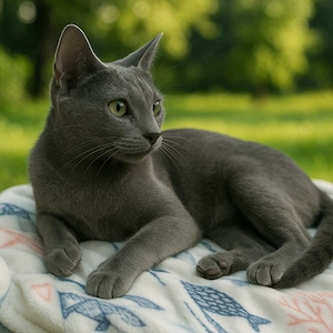 Liebevolle Russisch Blau Kitten suchen ihr Zuhause