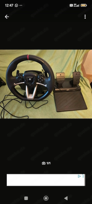 Lenkrad HORI Racing Wheel Apex 