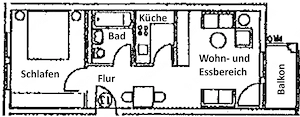 Möblierte 2-Zimmer-Wohnung 42m  mit TG-Stellplatz in Herrenberg-Oberjesingen ab 01.09.2026 Bild 7