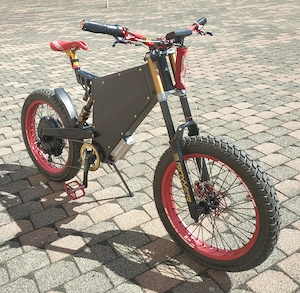 E bike - Qulbix 76 Raptor Offroud - 80km h