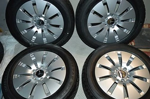 4x MB Alufelge 16" mit 205 60 R16 Bridgestone Winterreifen