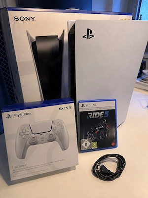 PS5 Disk Edition Playstation Konsole Controller Zubehör Games