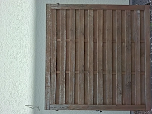 2 Zaunelemente 1,80 x 1,80 m