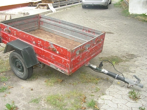 Auto-Anhänger Zul.GG 600 kg TÜV 09 27