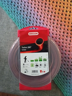 Oregon Hitzebeständig Nylon Mähfaden 2,7mm, 2,7 mm x 70 m (545820) | Für hohes Gras, Unkraut, Rasen 