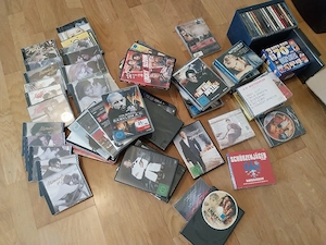 CDs DVDs schaltplatten zu verkaufen 