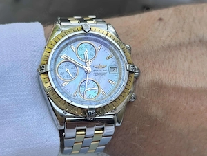Breitling Chronomat Bicolor Chronograph - Elegante Herrenuhr