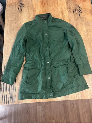 Tommy Hilfiger Damen Kurzmantel Grün Größe L
