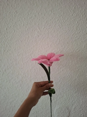 Handmade Lilie Blume 