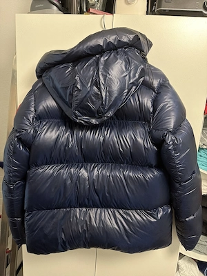 Canada Goose Crofton Puffer Daunenjacke Herren Kapuze Zip Atlantic Navy L G