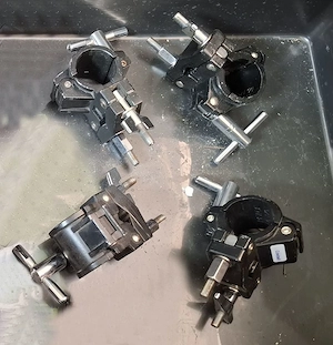 4 Stück Rack-Klammern für Drumrack