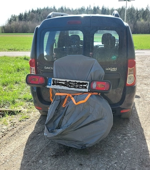 Rollstuhl mit Auto transportieren, per Knopfdruck, TÜV geprüft